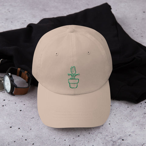 Baby Groot Embroidered Dad Hat