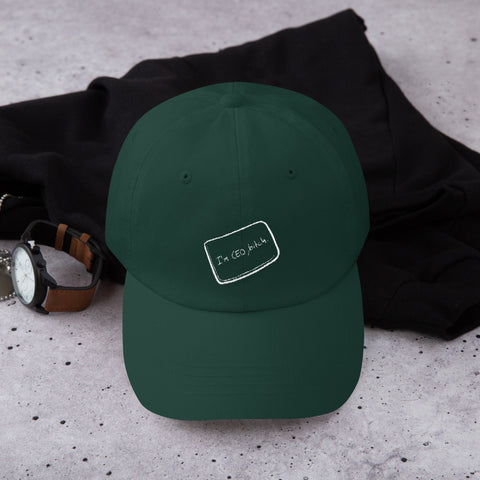 The Social Network CEO Embroidered Dad Hat