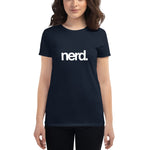 Nerd Women's short sleeve t-shirt (13 color options)