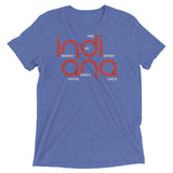 Indiana State Flow Tri-Blend Tee