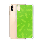 Green Squiggles iPhone Case