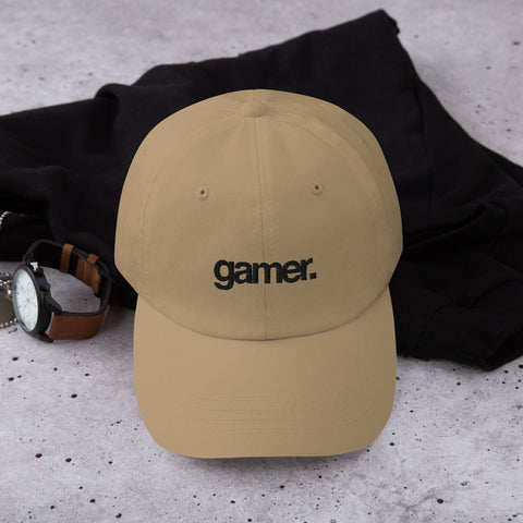 Gamer Dad Hat (Black) (6 color options)