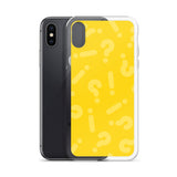 Yellow Punctuation iPhone Case