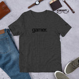 Gamer Unisex T-Shirt (Black) (11 color options)