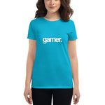 Gamer Women's short sleeve t-shirt (12 color options)