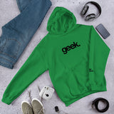 Geek Unisex Hoodie (Black) (8 color options)