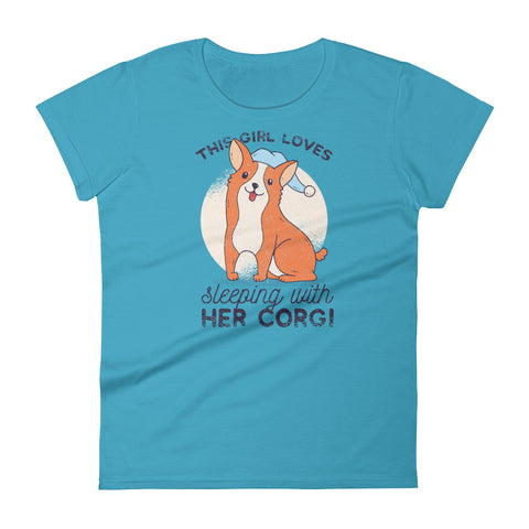 This Girl Loves Sleeping With Her Corgi!