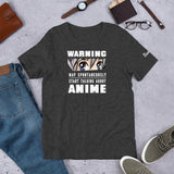 Anime Warning T-Shirt (4 color options)