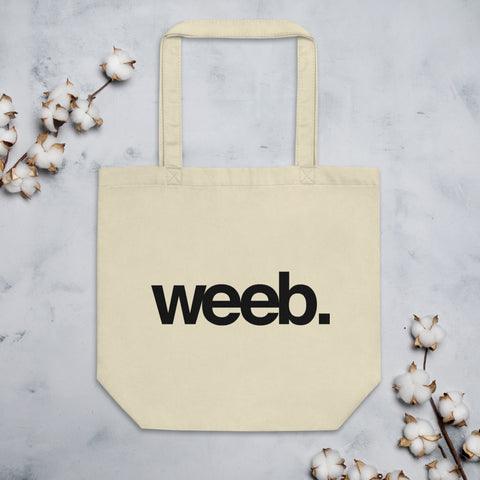 Weeb Eco Tote Bag (Black)