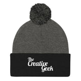 The Creative Geek Pom Pom Knit Cap