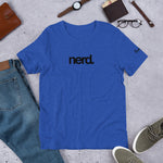 Nerd Short-Sleeve Unisex T-Shirt (Black) (11 color options)