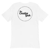 Creating a Lane Creative Geek Unisex Pocket T-Shirt (White)